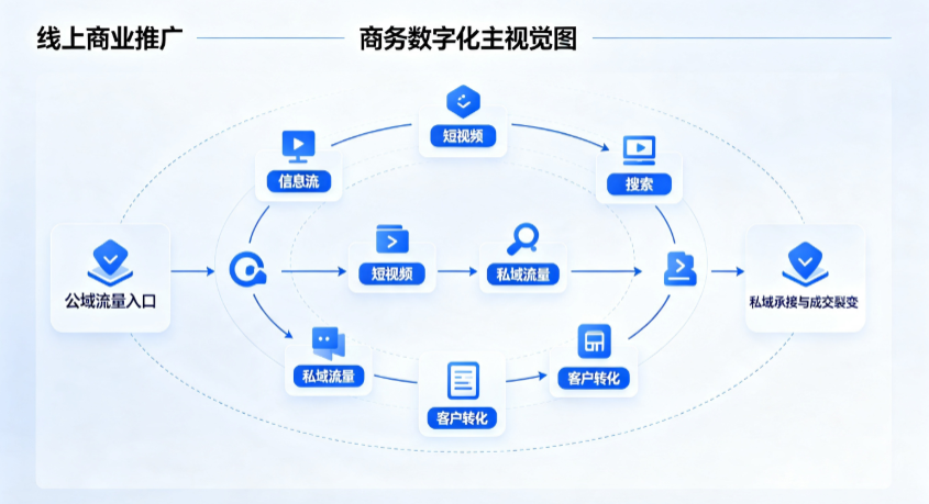 莱芜线上商业推广怎么做？全域流量闭环搭建与低成本转化实战指南